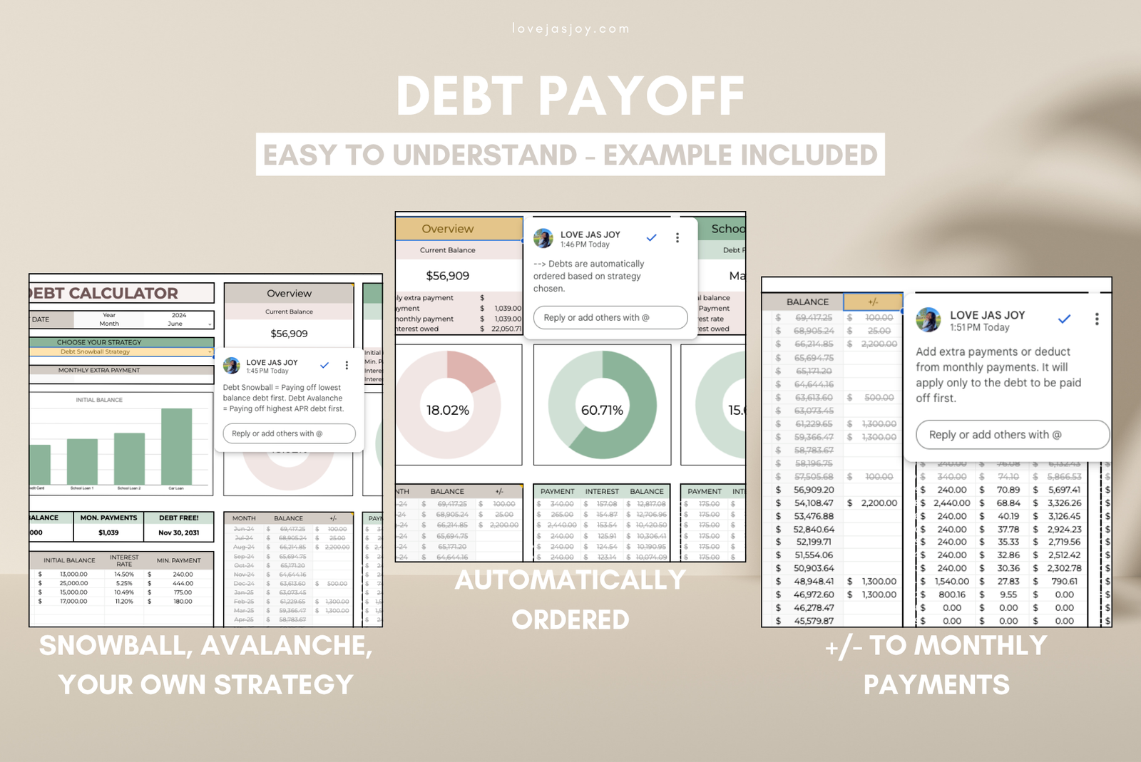 debt payoff