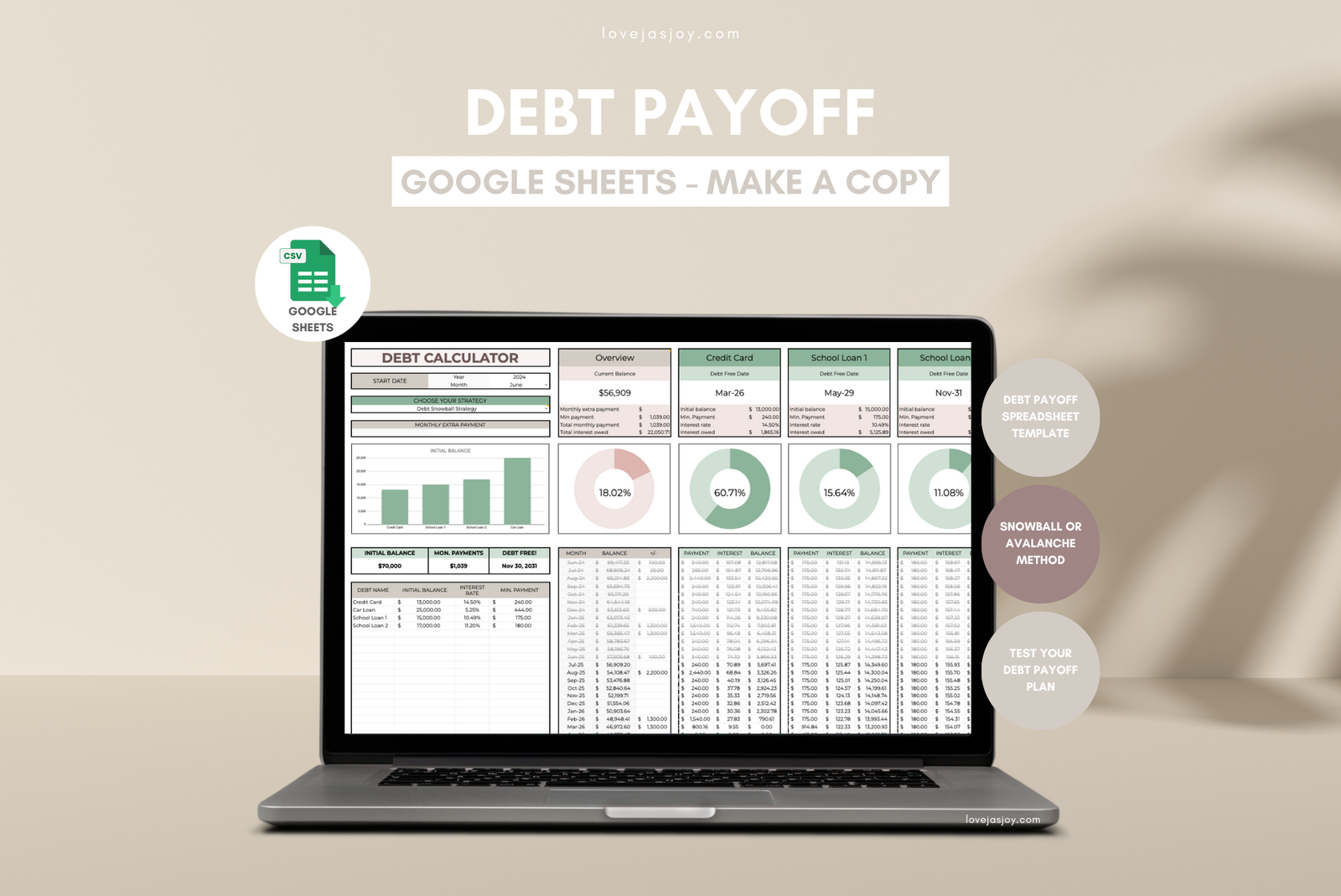 DEBT PAYOFF